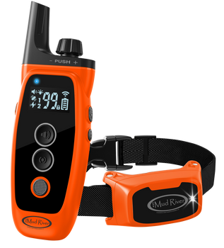 Boyt Harness 38107 MR 1000 Training Collar Dog Training Black/Orange w/ Remote                                                                                                                          