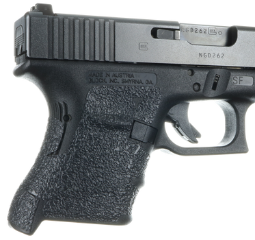 Talon Grips 107R Adhesive Grip  Compatible w/ Glock 29SF/30SF/30S/36 Gen3, Black Textured Rubber                                                                                                        