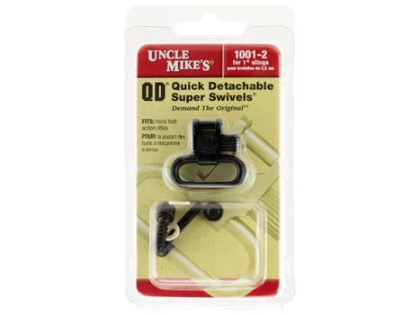 Uncle Mike's MO10012 Super Swivel Blued 1" Steel Quick Detach