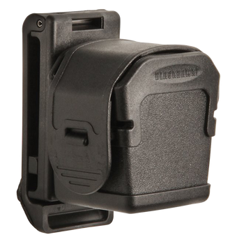 Blackhawk 44A890BK Taser Cartridge Holder  Fits Taser X26/X26P Duty Holster Black Polymer Belt Loop Mount                                                                                               