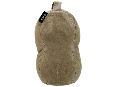 Mdt Sporting Goods Inc 109068GRU Peanut Shooting Bag Coyote Brown Waxed Army Duck Canvas Spex Lite 2lbs