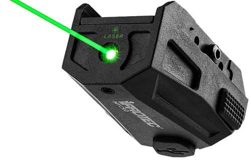 Alliance Consumer Group IPRLSR0002 Mycro Rail Mount Green Laser  Matte Black                                                                                                                            