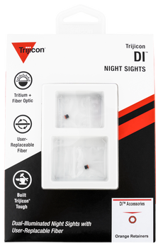 Trijicon AC50013 DI Night Sight Retainer Replacement Pack Orange                                                                                                                                        