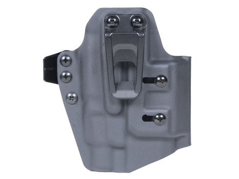 High Speed Gear 1400 Universal Light Holster IWB Black Kydex Compatible w/ Streamlight TLR-1/TLR-1 HL Belt Clip Ambidextrous