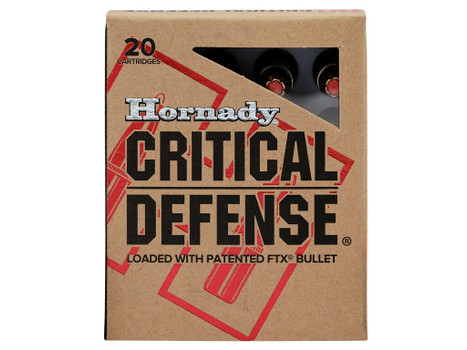 Hornady 80270 Critical Defense 223Rem 55gr Flex Tip eXpanding 20 Per Box/10 Case