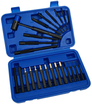 DAC GMPUNCH24 Drive Pin & Roll Punch Set Universal 24 Pieces                                                                                                                                            
