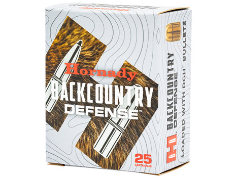Hornady 90608 Back Country 357Mag 165gr 25 Per Box/10 Case