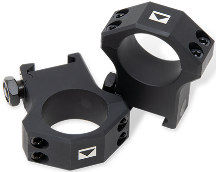 Steiner 5960 T-Series  Matte Black Aluminum 30mm Tube Low, Picatinny Rail                                                                                                                               