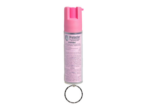 Sabre SRPNBCPKR02 Dog Spray Capsaicin Range 12 ft 0.75 oz Pink Includes Key Ring