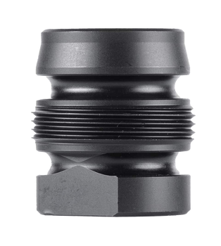 Dead Air DA143 Xeno Xero Black 4140 HT Alloy Steel 9/16x24 RH Threads 1.105" OAL 0.99" Diameter 9mm                                                                                                     