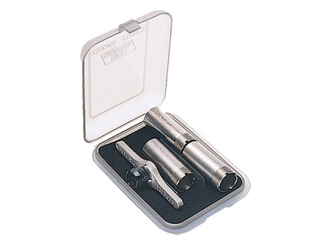MTM Case-Gard CT341 Choke Tube Case 3 Chokes Polypropylene Clear Smoke