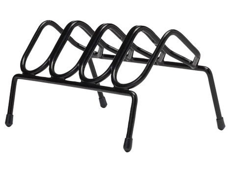 SnapSafe 75820 Pistol Rack Black PVC Coated Steel Holds 4 Handgun