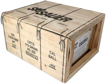 Sig Sauer MH68MM113B920 Hybrid  6.8mm 113gr 920rnds *Crate                                                                                                                                              