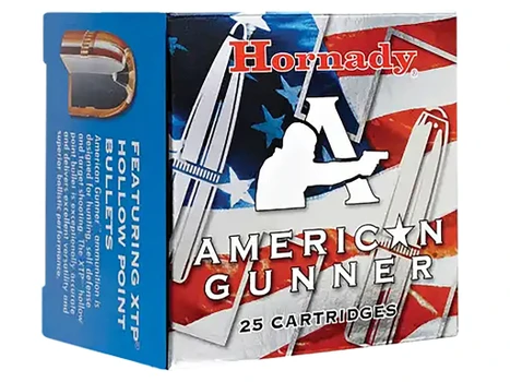 Hornady 90504 American Gunner 357Mag 125gr Hornady XTP Hollow Point 25 Per Box/10 Case