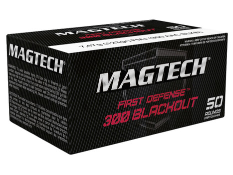 Magtech 300BLKB Tactical/Training 300Blackout 123gr Full Metal Jacket 50 Per Box/20 Case