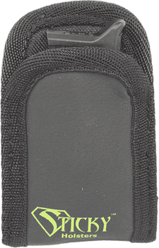 Sticky Holsters MMS  Mini Mag Sleeve IWB Black Mini Ambidextrous                                                                                                                                        