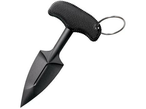 Cold Steel 92FPB FGX Push Blade II 2.25" Fixed Plain Black Griv-Ex Blade/Black Kray-Ex Handle