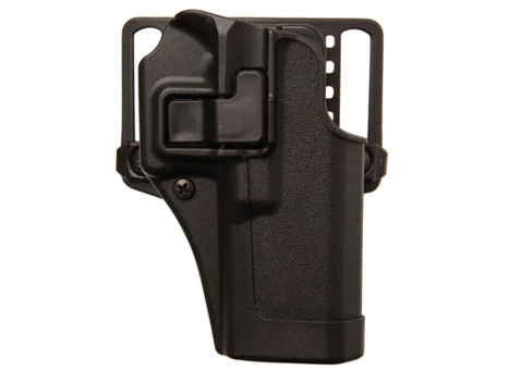 Blackhawk 410579BKR Serpa CQC OWB Size 79 Matte Black Polymer Belt Loop/Paddle Fits HK VP9/VP40 Right Hand