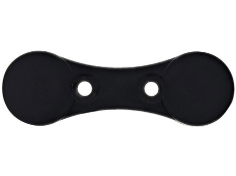 Lockdown 222501 Gun Concealment Magnet Black Metal Holds 1 Handgun