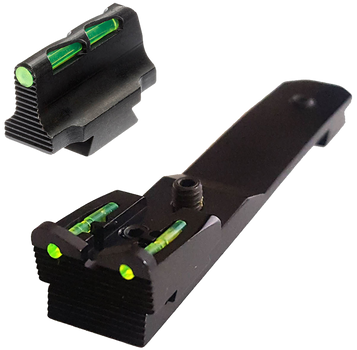 HiViz HHVS500 LiteWave  for Henry Rifle Green/Red/White Front Green/Red Rear                                                                                                                            