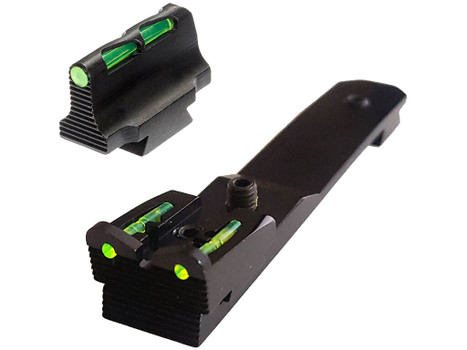 HiViz HHVS500 LiteWave for Henry Rifle Green/Red/White Front Green/Red Rear