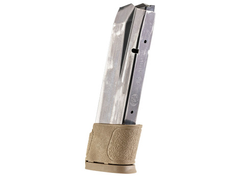 Smith & Wesson 194770000 M&P 14rd 45ACP Brown Floor Plate Steel
