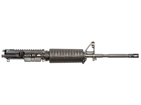 Spikes STU5025M4S Complete Upper 5.56x45mm NATO 16" Black Phosphate Barrel, 7075-T6 Aluminum Black Receiver, M4 Double Head Shield Handguard for M4 Carbine