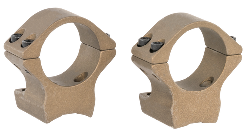 Browning 12531 X-Bolt Scope Mount System X-Lock Burnt Bronze Cerakote Aluminum 1" Tube, Low Rings                                                                                                       