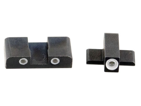 AmeriGlo SG161 Classic Tritium Sight Set for Sig Sauer Green Tritium White Outline Front Sight-Green Tritium White Outline Rear Sight