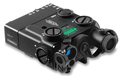Steiner 9008 DBAL-A3  Green Laser/Black, Picatinny Rail/QR HT Mount                                                                                                                                     