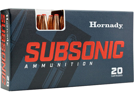 Hornady 82272 338ARC 307gr Sub X 20 Per Box/10 Case