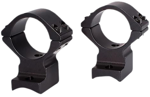 Talley 95X719 Scope Mount/Ring Combo  Black Anodized Aluminum 1" Tube, Savage (8-40) Round Receiver w/Accutrigger, High Rings                                                                           