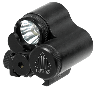 Leapers LTELP28R   Black Anodized Aluminum 120 Lumens CREE LED IRB Bulb Red Laser Picatinny Mount                                                                                                       