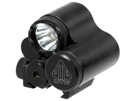 Leapers LTELP28R Black Anodized Aluminum 120 Lumens CREE LED IRB Bulb Red Laser Picatinny Mount