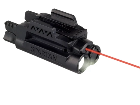 LaserMax SPSCR Red Spartan Light/Laser Black 120 Lumens White LED
