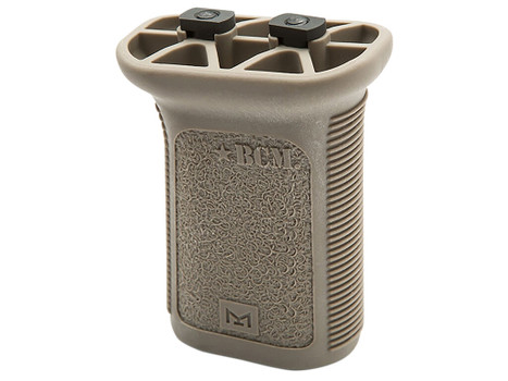 BCM VGMCMRMOD3FDE BCMGunfighter Grip Mod 3 Made of Polymer With Flat Dark Earth Aggressive Textured Finish for M-Lok Rail