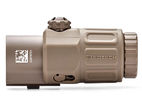 Eotech G33.NMTAN G33 Magnifier 3x No Mount Tan/FDE