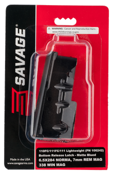 Savage Arms 55119 110  3rd 338 Win Mag/7mm Rem Fits Savage 110/111FC/110FC Blued Steel                                                                                                                  