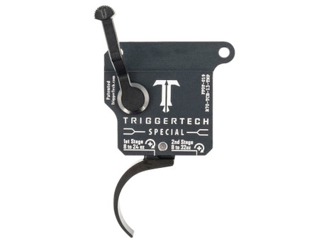 TriggerTech R70TCB13TNP Special Two-Stage Pro Curved Trigger with 1-3.50 lbs Draw Weight & Matte Gray w/Black Parts Finish for Remington 700 Right