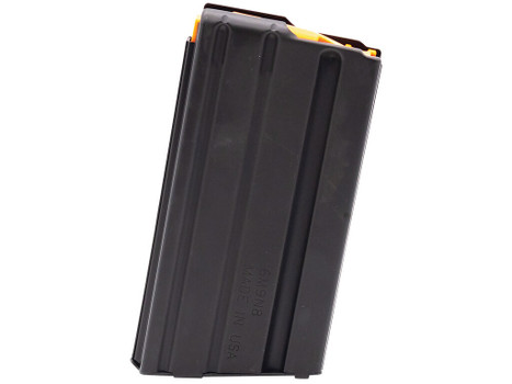 DuraMag 2023041178CPD SS 20rd 223 Rem/300 Blackout/5.56x45mm NATO for AR-15 Black w/Orange Follower
