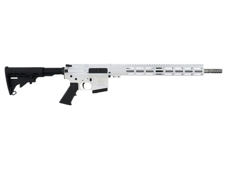 Great Lakes Firearms GL15350SSWHT16 GLFA 350 Legend 5+1 18" Stainless Threaded Barrel, White Cerakote Picatinny Rail Aluminum Receiver, M-LOK Handguard Black Synthetic Stock, Mil-spec Polymer Grip