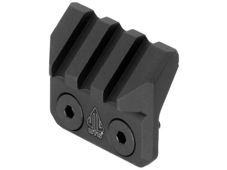 Leapers MTMP45 Picatinny Mount Angled Matte Black Aluminum M-LOK Mount