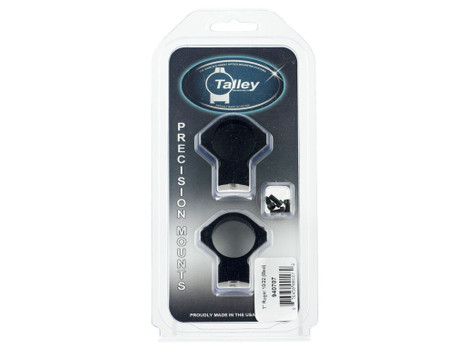 Talley 940707 Scope Mount/Ring Combo Black Anodized 1" Tube Ruger 10/22 Medium Rings