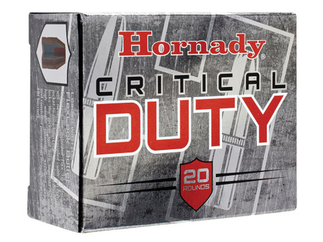 Hornady 91256 Critical Duty 10mmAuto 175gr Hornady FlexLock 20 Per Box/10 Case