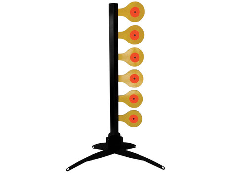 Birchwood Casey 47430 World of Targets Handgun Dueling Tree Circle w/Diamond Center Steel Target 48.50" H x 28.50" W x 23" D
