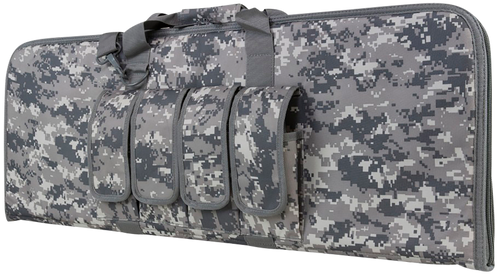 NcStar CVCP2960D36 VISM Carbine Case Digital Camouflage PVC Nylon w/ Lockable Zippers Pockets & Padded Carry Handle                                                                                     