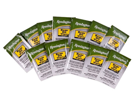 Remington Accessories 18411 Rem Oil Cleans/Lubricates/Protects Single Pack Wipes 12 Per Pack