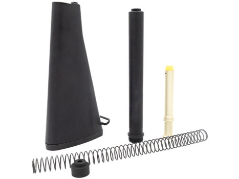 UTG RBT469B Stock Assembly Black Synthetic Fixed A2 AR-15