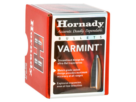 Hornady 2266 Traditional Varmint 22 Cal .224 55 gr Soft Point 100 Per Box/ 40 Case