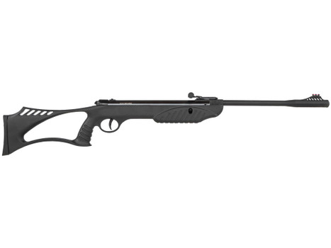 Umarex 2244020 Explorer Youth Spring Piston 177 Pellet 1rd Black Rec/Barrel Black All Weather Thumbhole Stock